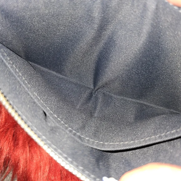 Coach Light Blue Gray Leather Wristlet - Picture 6 of 6